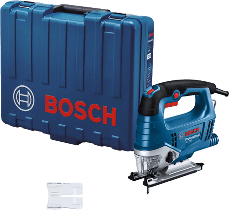 Bosch GST 750 520W dekupaj testere, stüdyo ürün fotoğrafı