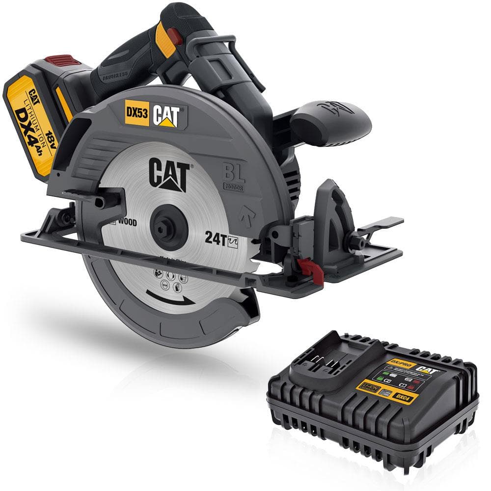 Cat DX53 18V Akülü Kömürsüz 185mm Daire Testere
