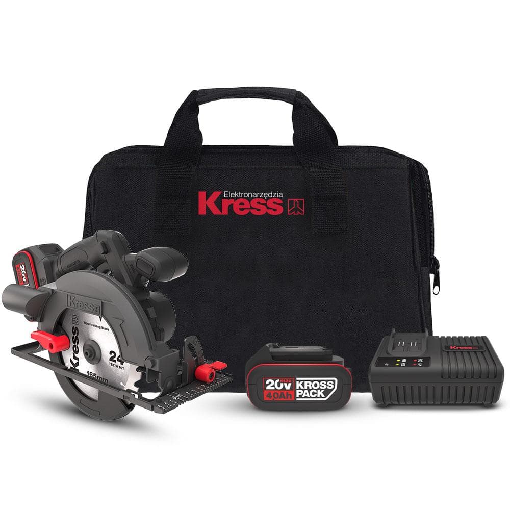 Kress KUE12 20V Akülü Kömürsüz 165mm Daire Testere