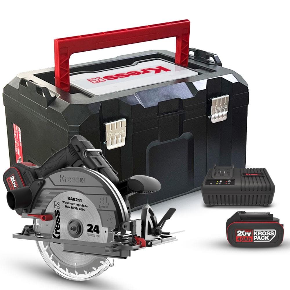 Kress KUE15 20V Akülü Kömürsüz 185mm Daire Testere