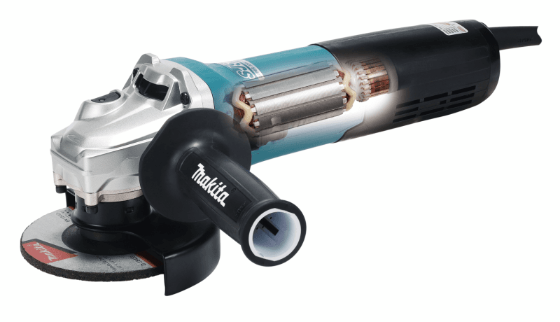 Makita GA4590 115 mm avuç taşlama, ürün fotoğrafı
