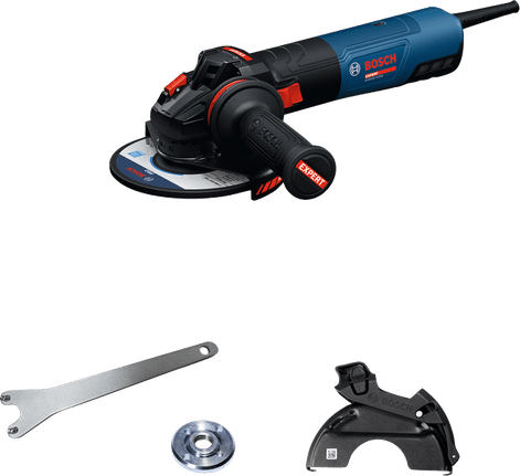 Bosch EXPERT EXWS20-150SB 150 mm avuç taşlama, stüdyo ürün fotoğrafı