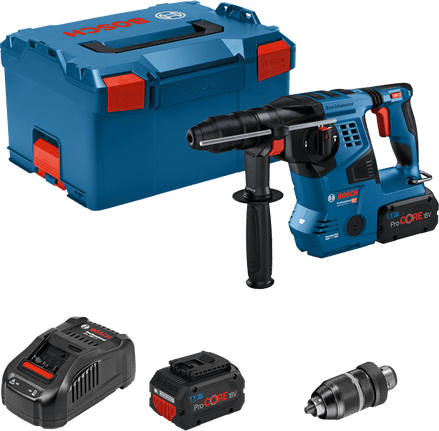 Bosch GBH 18V-28 CF 18V SDS-Plus kırıcı delici, stüdyo ürün fotoğrafı