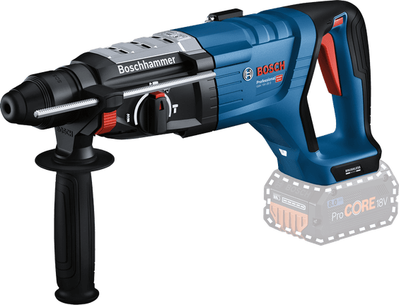 Bosch GBH 18V-28 D 18V SDS-Plus kırıcı delici, stüdyo ürün fotoğrafı