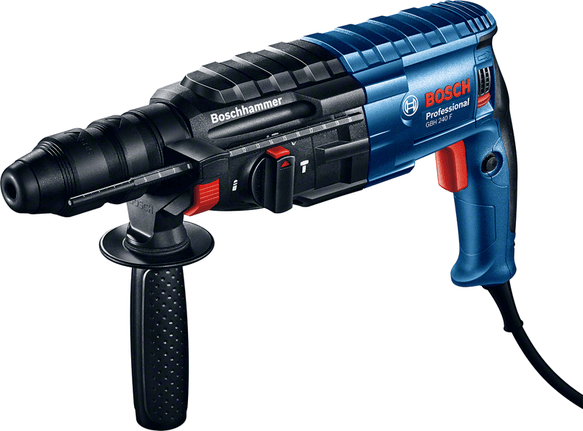 Bosch GBH 240 F 790W SDS-Plus kırıcı delici, kablolu gövde stüdyo fotoğrafı