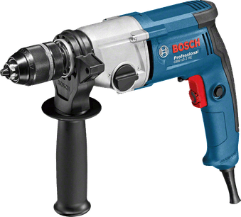 Bosch GBM 13-2 RE 750W darbesiz matkap, stüdyo ürün fotoğrafı