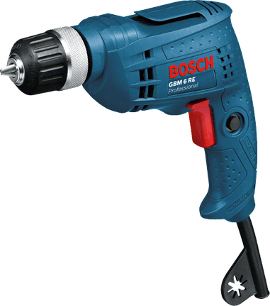 Bosch GBM 6 RE 350W darbesiz matkap, stüdyo ürün fotoğrafı