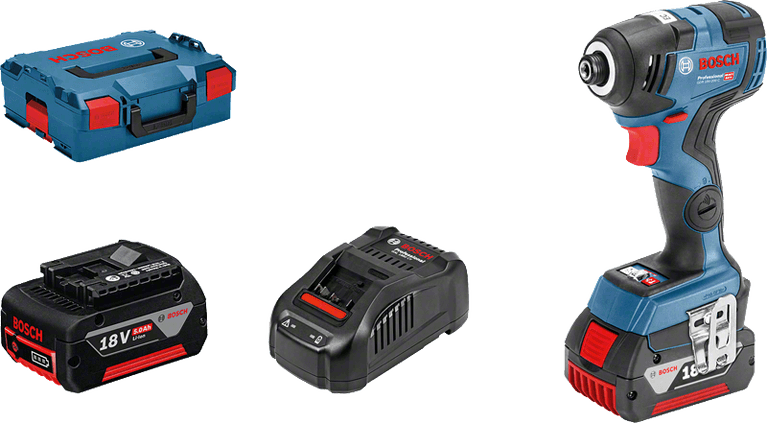 Bosch GDR 18V-200 C 18V darbeli vidalama, stüdyo ürün fotoğrafı