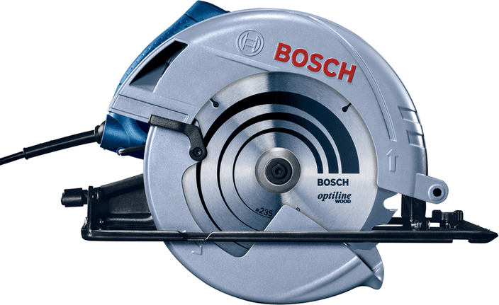 Bosch GKS 235 Turbo 2050W 235 mm daire testere, stüdyo ürün fotoğrafı