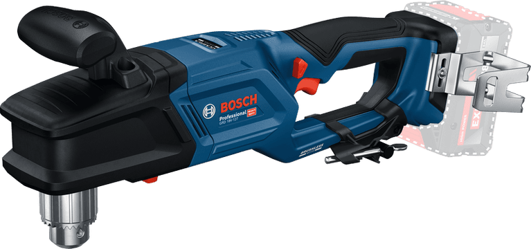Bosch GRD 18V-127 18V köşe matkap, stüdyo ürün fotoğrafı