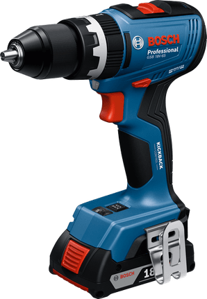 Bosch GSB 18V-65 18V darbeli matkap, stüdyo ürün fotoğrafı