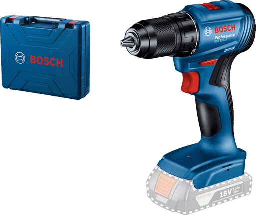 Bosch GSR 185-LI 18V darbesiz matkap, stüdyo ürün fotoğrafı
