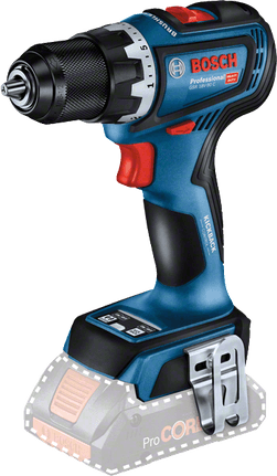 Bosch GSR 18V-90 C 18V darbesiz matkap, stüdyo ürün fotoğrafı