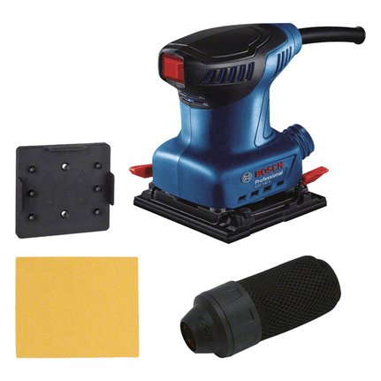 Bosch GSS 140 A 220W titresimli zımpara, stüdyo ürün fotoğrafı