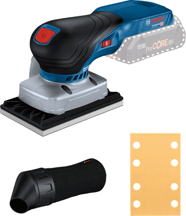 Bosch GSS 18V-13 18V titresimli zımpara, stüdyo ürün fotoğrafı
