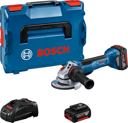 Bosch GWS 18V-10 P 18V 125 mm avuç taşlama, stüdyo ürün fotoğrafı