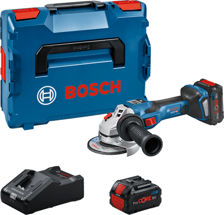 Bosch GWS 18V-15 SC 18V 125 mm avuç taşlama, stüdyo ürün fotoğrafı