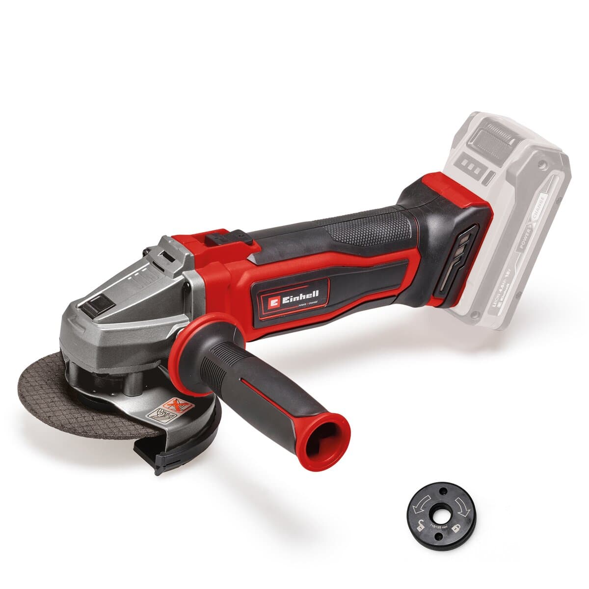 Einhell TE-AG 18/115 Q Li 115 mm avuç taşlama, ürün fotoğrafı