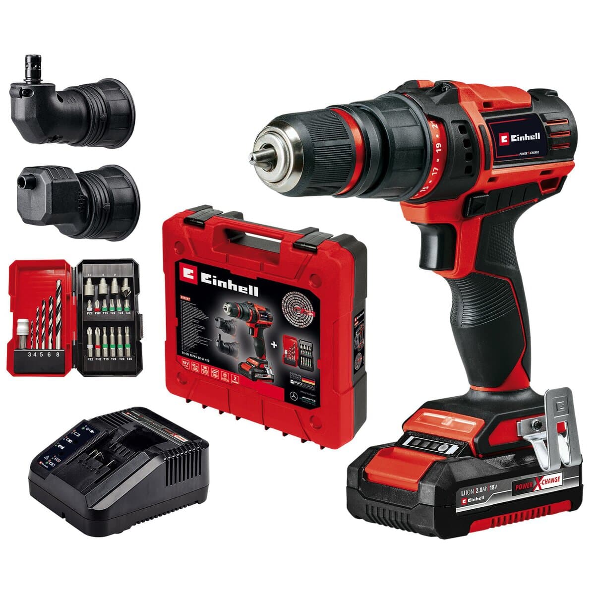 Einhell TE-CD 18/45 3X-Li darbesiz matkap-vidalama, ürün fotoğrafı