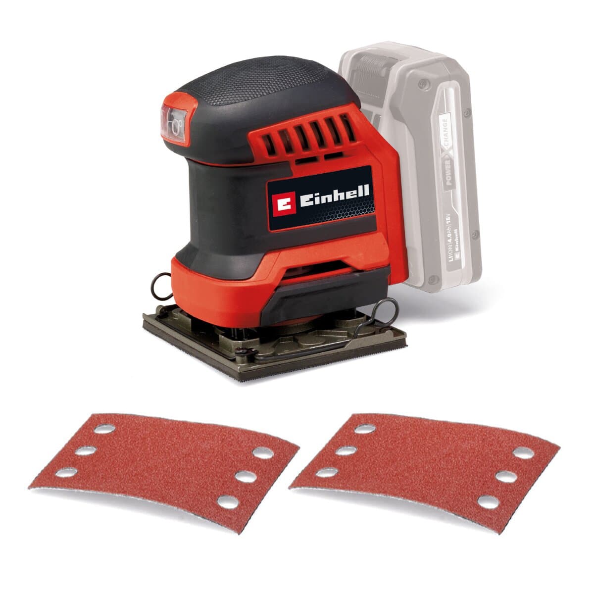 Einhell TE-OS 18/113 Li titresimli zımpara, ürün fotoğrafı