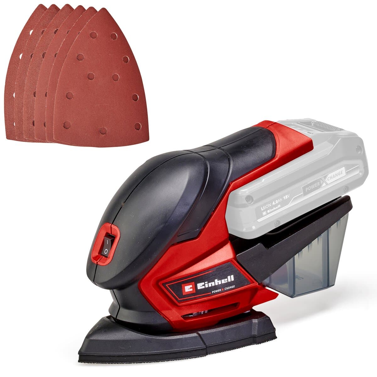 Einhell TE-OS 18/150 Li titresimli zımpara, ürün fotoğrafı