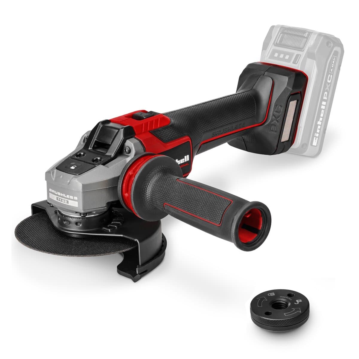 Einhell TP-AG 18/125/11 Q Li BL 125 mm avuç taşlama, ürün fotoğrafı
