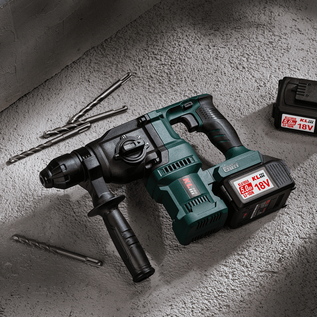 KLPRO KLPM18BH 18V akülü kırıcı delici