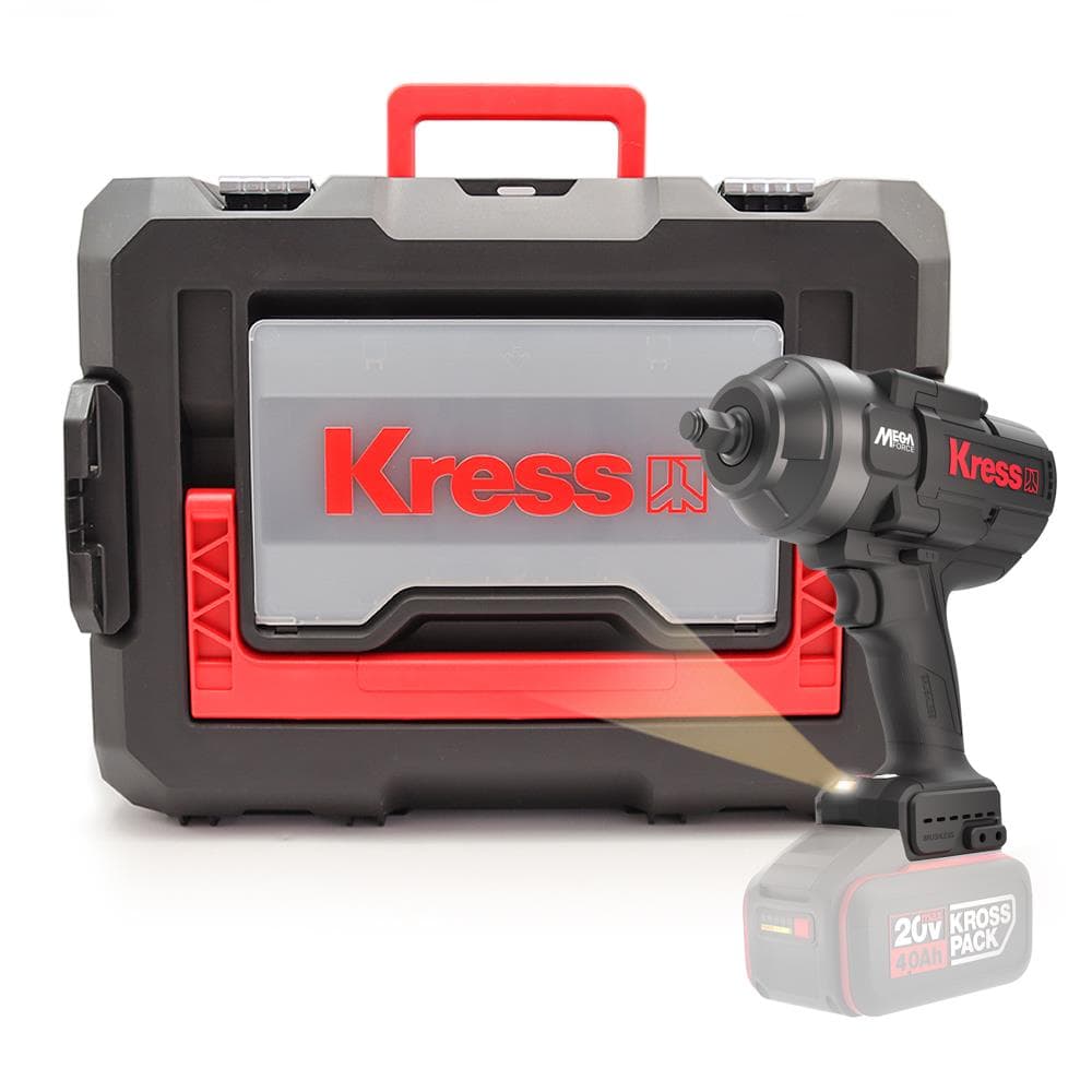 Kress KUB33 20V Akülü Kömürsüz Yüksek Torklu Darbeli Somun Sıkma