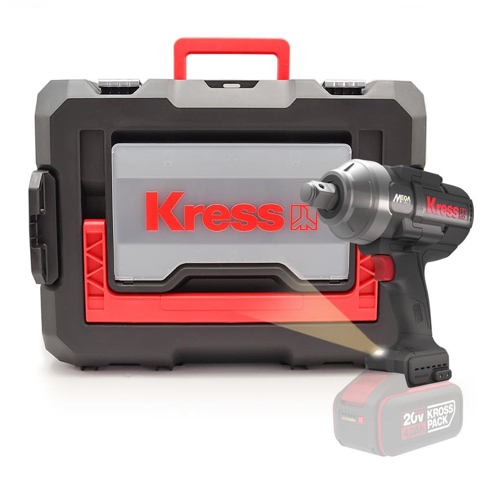 Kress KUB35 20V Akülü Kömürsüz En Yüksek Torklu Darbeli Somun Sıkma