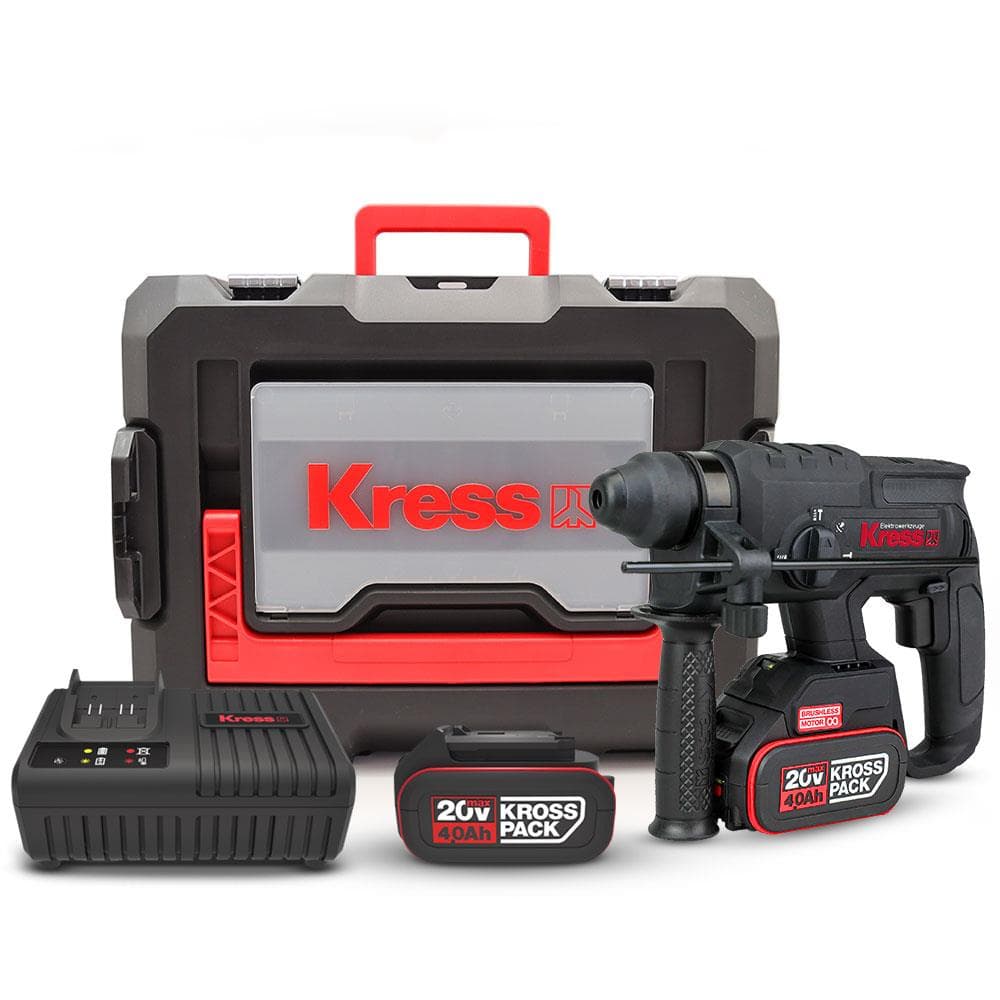 Kress KUC60 20V Akülü Kömürsüz SDS-Plus Kırıcı/Delici