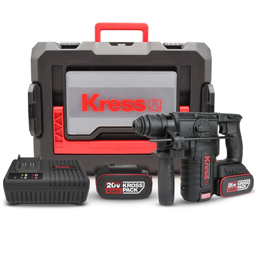 Kress KUC61 20V Akülü Kömürsüz SDS-Plus Kırıcı/Delici