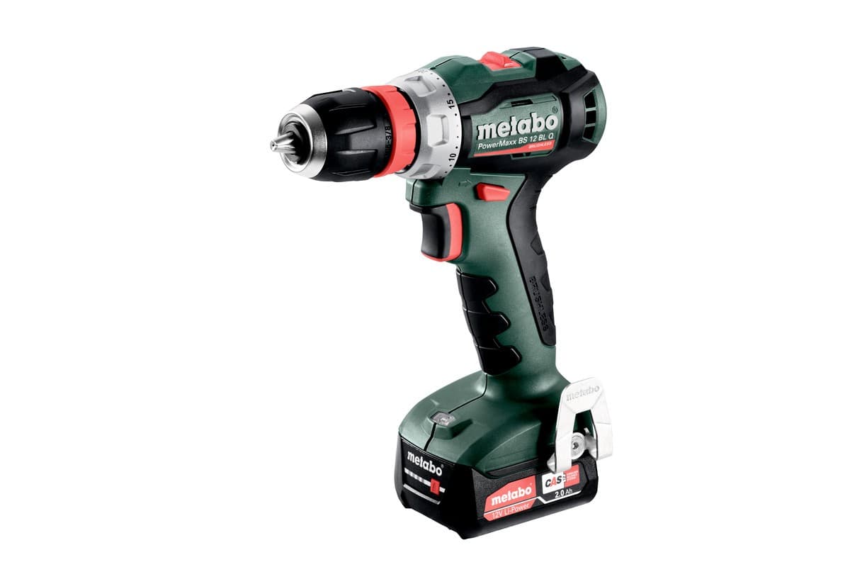 Metabo PowerMaxx BS 12 BL Q/2.0 12V akülü fırçasız matkap-vidalama
