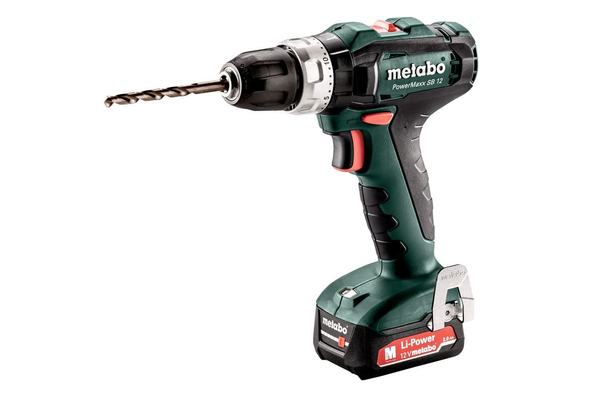 Metabo PowerMaxx SB 12/2.0 12V akülü darbeli matkap
