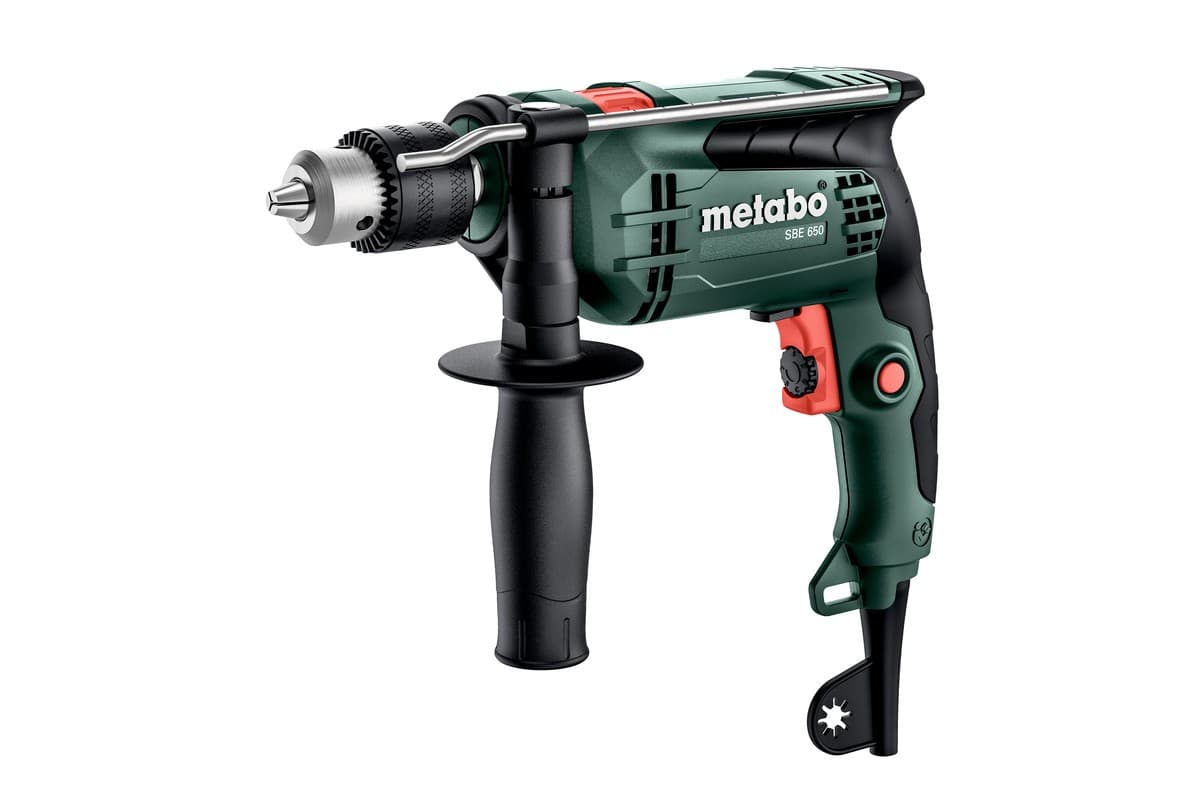 Metabo SBE 650 K 650W kablolu darbeli matkap anahtarlı mandren